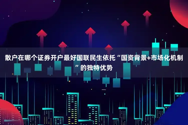 散户在哪个证券开户最好国联民生依托“国资背景+市场化机制”的独特优势